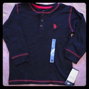 Boys Polo Long Sleeve TShirt